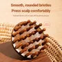 Wooden Head Scalp Massager / Nose Scraping Tool / Hair Comb (Various Designs)