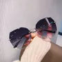 Metal Frame Gradient Sunglasses