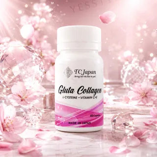 Gluta Collagen L-Cysteine & Vitamin C + E Half Bottle