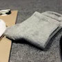 Plain Ribbed Socks