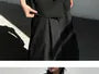 Short-Sleeve Plain Rhinestone Single-Breasted Light Jacket