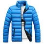 Mock Neck Zip-Up Puffer Jacket