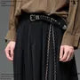 Genuine Leather Braided Belt