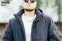 Plus Size Hooded Plain Puffer Jacket