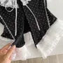 Sweetheart Neck Dotted Bustier Top