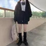 Plain Zip Oversized Hoodie