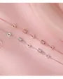 999 Silver Rhinestone Bracelet