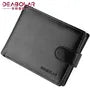 Faux Leather Trifold Wallet