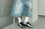 Unisex Camouflage Distressed Wide-Leg Denim Shorts