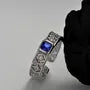 Sterling Silver Rhinestone Ring