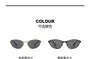Vintage Cat eye Metal Frame Sunglasses
