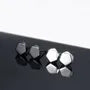 Geometric Faceted Stud Earring