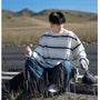 Crewneck Striped Sweatshirt