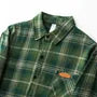 Long-Sleeve Plaid Button-Up Shirt
