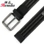 Striped Buckled Belt