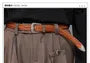 Genuine Leather Braided Belt