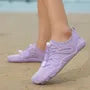 Couple Matching Panel Drawstring Water Sneakers