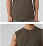 Crew Neck Plain Sports Tank Top
