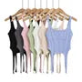 Scoop Neck Cropped Bustier Top