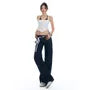 Low Rise Washed Wide Leg Jeans (Various Designs)