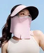 Set: Sun Protection Visor + Mask