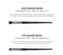 6 pcs Makeup Brush Set