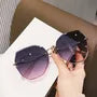 Metal Frame Gradient Sunglasses