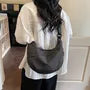 Plain Hobo Crossbody Bag
