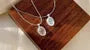 Faux Gemstone Pendant S925 Sterling Silver Choker