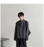 Stand Collar Plain Frog Closure Blazer