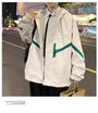 Two Tone Hooded Zip Windbreaker