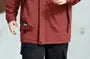Plus Size Hooded Plain Zip Puffer Jacket