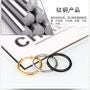 Unisex Stainless-Steel Hoop Earrings