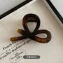 Knot Acrylic Hair Claw Clip (Various Designs)