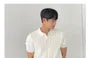 Short Sleeve Open Placket Plain Cable Knit Polo Top