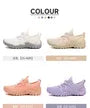 Drawstring Panel Mesh Water Sneakers