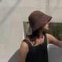 Foldable Straw Bucket Hat