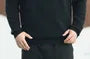 Plus Size Crew Neck Plain Sweatshirt